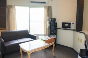 Kuchyň nebo kuchyňský kout v ubytování Hotel Lucia at Maebashi Akagi