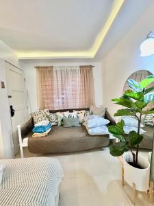Posezení v ubytování Queen Size Studio in Cebu City
