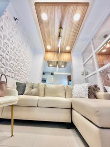 Posezení v ubytování Queen Size Studio in Cebu City
