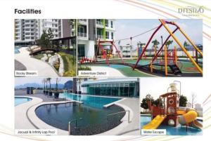 Bazén v ubytování D' Festivo Condominium Residences nebo v jeho okolí