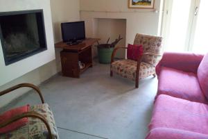 TV a/nebo společenská místnost v ubytování Agriturismo Campoletizia