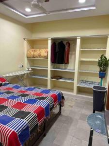 JMJ Residency tesisinde bir ranza yatağı veya ranza yatakları