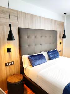 Taverna de la Sal Boutique Hotel客房内的一张或多张床位