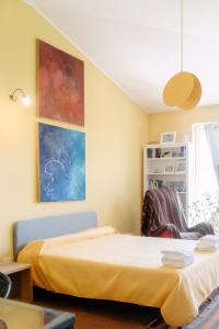 Postel nebo postele na pokoji v ubytování Casa Lunaria