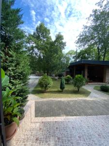 Jardí fora de Guest House Shekvetili