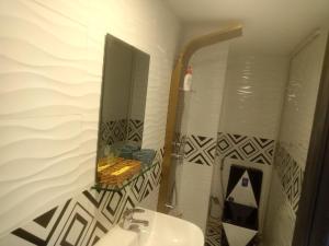 Koupelna v ubytování An Chi Hotel