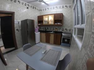 Kuchyň nebo kuchyňský kout v ubytování chalet IN