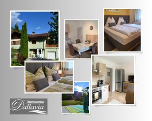 A bed or beds in a room at Appartement Dallavia