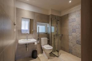 Koupelna v ubytování Satori Boutique Hotel