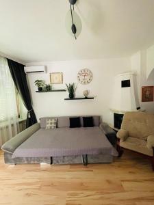 Posedenie v ubytovaní Klebi’s apartmanház