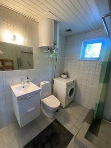 Koupelna v ubytování NyHus, Dragsmur, Mols