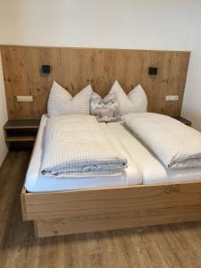 Posteľ alebo postele v izbe v ubytovaní Apart Jehle