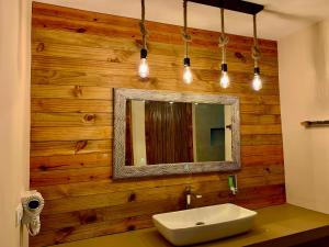 Un baño de Chamarel Mountain chalets