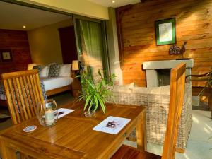 Un lugar para sentarse en Chamarel Mountain chalets