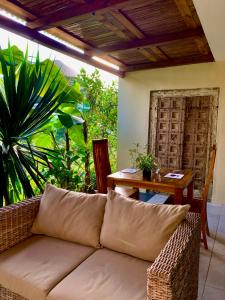 Un lugar para sentarse en Chamarel Mountain chalets