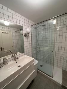Ένα μπάνιο στο Apartamento Los Chopos +6 φωτογραφίες