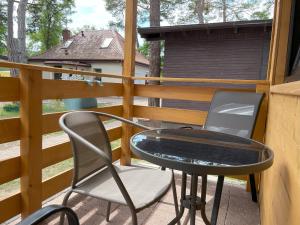 Balkon oz. terasa v nastanitvi Ośrodek Polaris