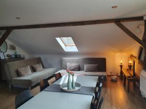 Posezení v ubytování Apartmány Silvestr