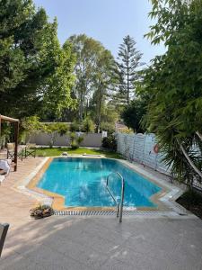 สระว่ายน้ำที่อยู่ใกล้ ๆ หรือใน Villa Adonis with private pool by Lefkadastay