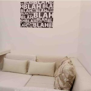 Un pat sau paturi într-o cameră la Lilia's house Al Kantaoui