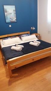 Postel nebo postele na pokoji v ubytování Villa Katarina Makarska