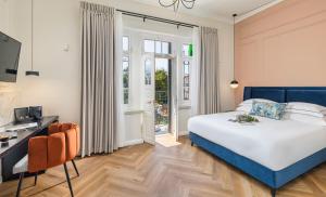 Voodi või voodid majutusasutuse Villa Albi - Machne Yehuda Hotel toas