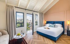 Voodi või voodid majutusasutuse Villa Albi - Machne Yehuda Hotel toas