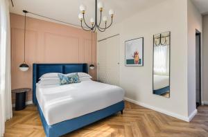 Voodi või voodid majutusasutuse Villa Albi - Machne Yehuda Hotel toas