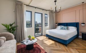 Voodi või voodid majutusasutuse Villa Albi - Machne Yehuda Hotel toas