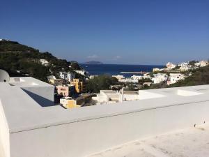 a view of a city from the roof of a building at L'Isolana Case Vacanza Villa Alessia in Ponza