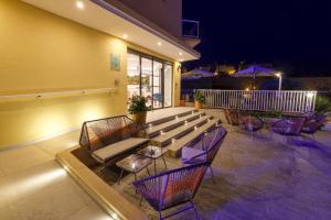 Posezení v ubytování Hotel Saint Christophe