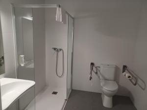 Koupelna v ubytování PALACIO REAL HOSTEL