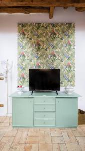A television and/or entertainment centre at Piazza Maggiore Jungle Bijoux