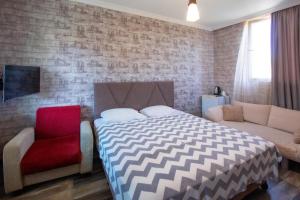 Letto o letti in una camera di Hotel Smile