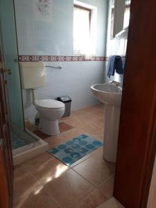 Vannituba majutusasutuses Villa Mateja