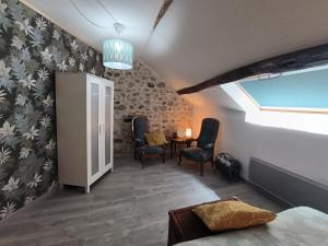 Posezení v ubytování Chambres d'Hôtes Montjouan