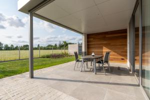 Balkón nebo terasa v ubytování Vakantiewoning De Bles