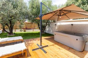 Zahrada ubytování Apartman Điran