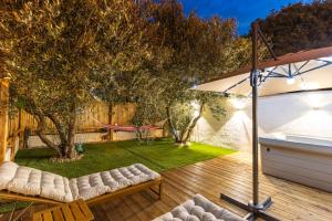 Zahrada ubytování Apartman Điran