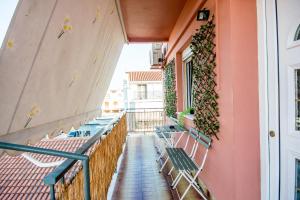 En balkon eller terrasse på Argostoli Heart:A Perfect Escape