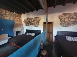 Зона вітальні в HOTEL RINCÓN MAGICO REAL DE CATORCE