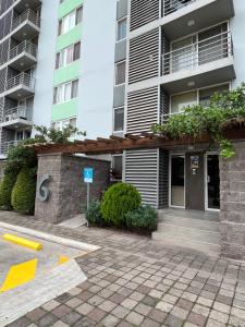 Budova, kde se apartmán nachází