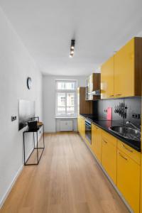 Virtuvė arba virtuvėlė apgyvendinimo įstaigoje Levax Living - 61 qm - Cozy - close to the city