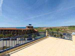 A balcony or terrace at Meloneras Bay Suites