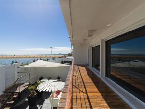 Balkón nebo terasa v ubytování Oasis Villas Maspalomas