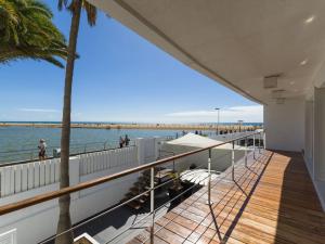 Balkón nebo terasa v ubytování Oasis Villas Maspalomas
