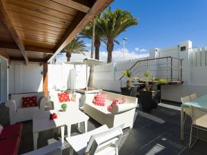 Posezení v ubytování Oasis Villas Maspalomas