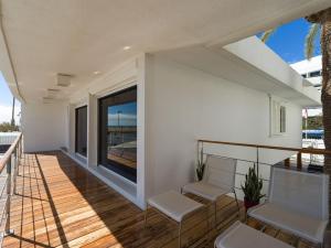 Balkón nebo terasa v ubytování Oasis Villas Maspalomas