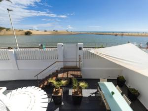 Balkón nebo terasa v ubytování Oasis Villas Maspalomas