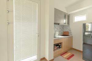 Kuchyň nebo kuchyňský kout v ubytování Tây Tiến Bungalow